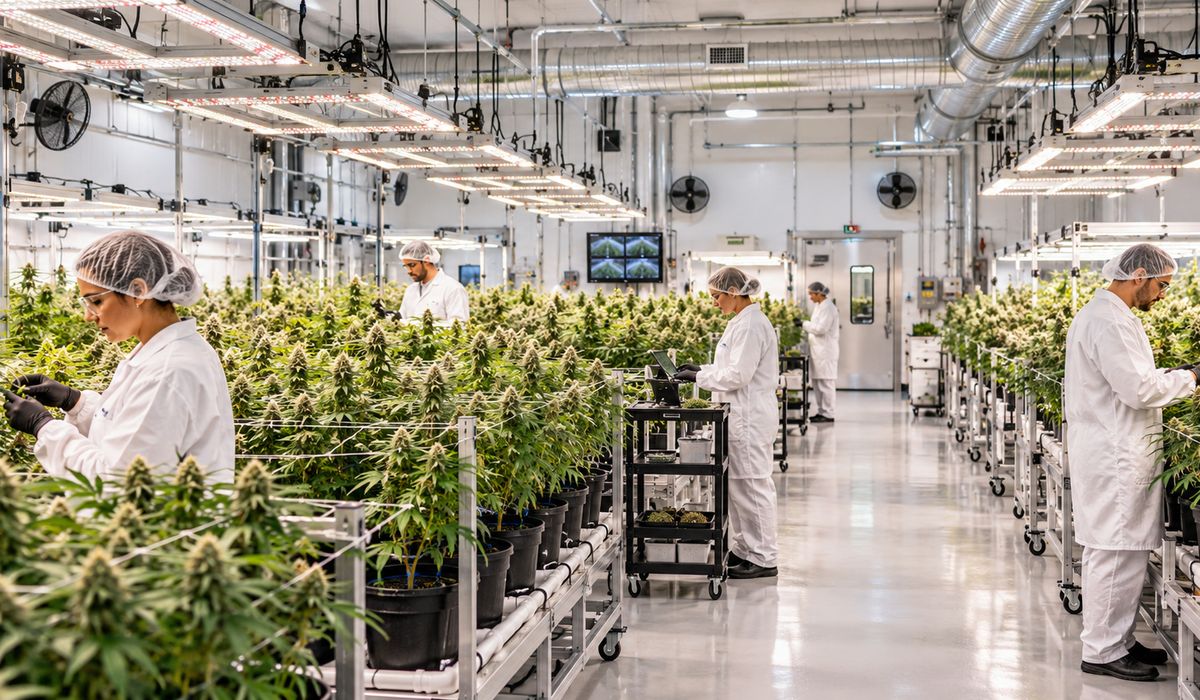 Cannabis retail environment